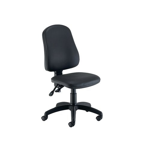 JEMINI TEME HIGH BACK OPERATOR CHAIR 640X640X985-1175MM POLY