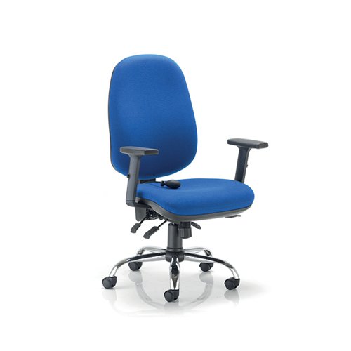 ARISTA AIRE HIGH BACK ERGONOMIC CHAIR 675X580X1035-1230MM BL