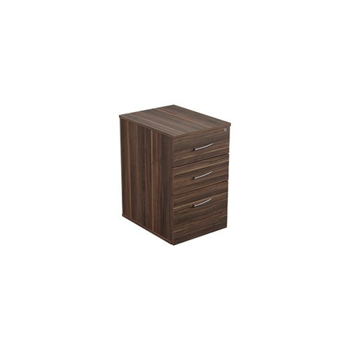 AVIOR EXECUTIVE UNDER DESK PEDESTAL 435X565X700MM DARK WALNU