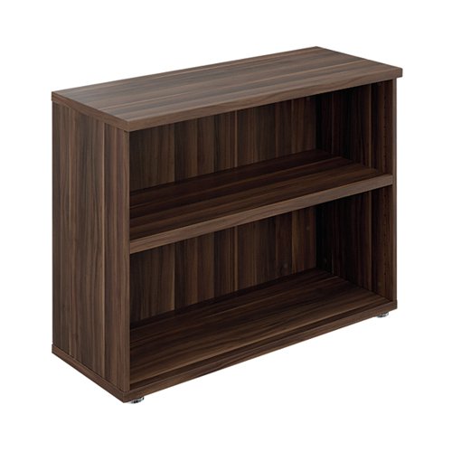 AVIOR EXECUTIVE BOOKCASE 1005X404X800MM DARK WALNUT KF90614