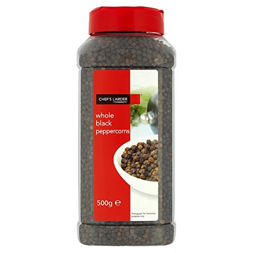 BLACK PEPPERCORNS CHEFS LARDER (500g)