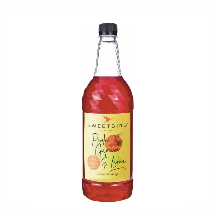 SWEETBIRD PINK GUAVA & LIME SYRUP (1L)