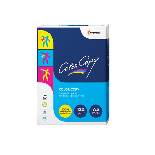 COLOR COPY A3 PAPER 120GSM WHITE (PACK OF 250) CCW1030A1