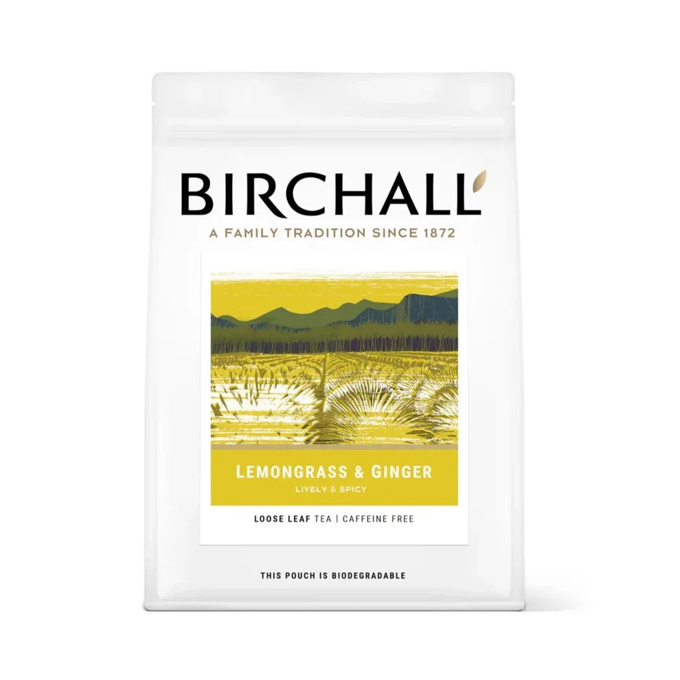 BIRCHALL LEMONGRASS & GINGER 125G LOOSE LEAF