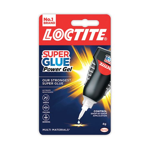 LOCTITE SUPER GLUE CONTROL POWER GEL 4G 2633673