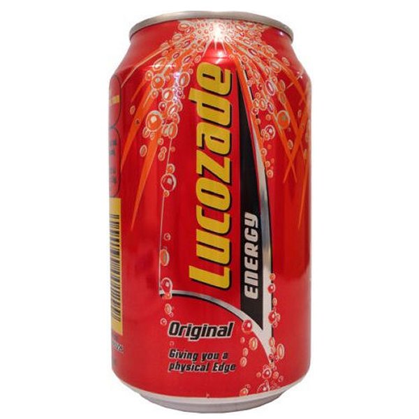 LUCOZADE ENERGY ORIGINAL CANS (330ml) x 24