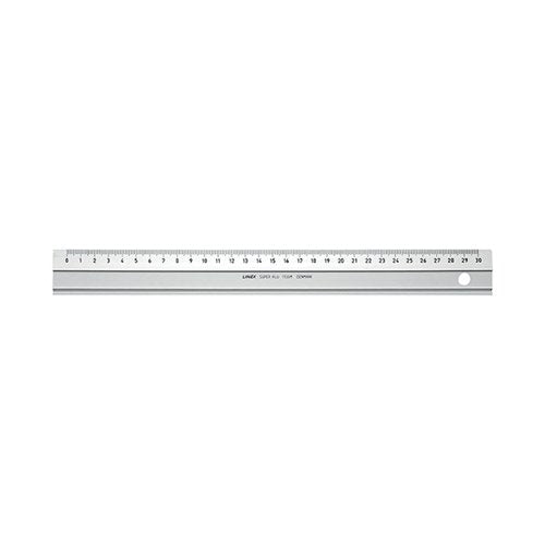 LINEX HOBBY CUTTING RULER 300MM ALUMINIUM 100413070