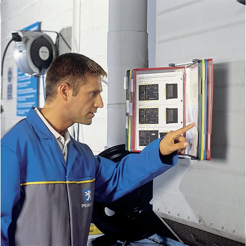 TARIFOLD WALL DISPLAY UNIT 10 POCKET ASSORTED TAA414109