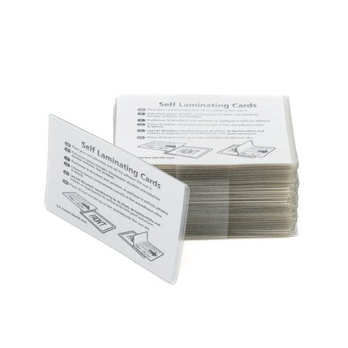 PELLTECH SELF-LAMINATING CARD 66X100MM (PACK OF 100) PLG2525