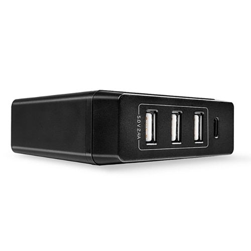 LINDY 4 PORT USB TYPE C AND A SMART CHARGER POWER DELIVERY 7