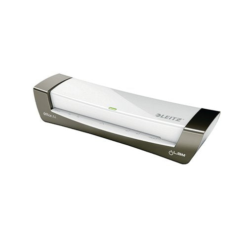 LEITZ ILAM OFFICE LAMINATOR A4 SILVER/WHITE 72511084