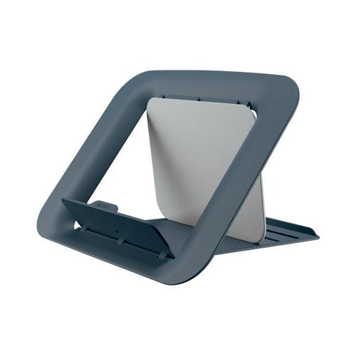 LEITZ ERGO COSY ADJUSTABLE LAPTOP STAND VELVET GREY 64260089