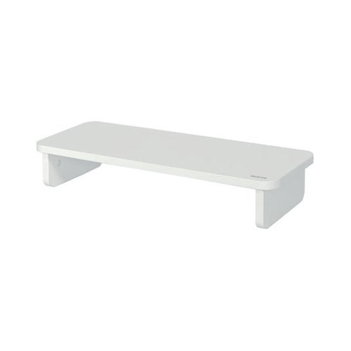 LEITZ ERGO MONITOR STAND 560X80X210MM WHITE 64340001