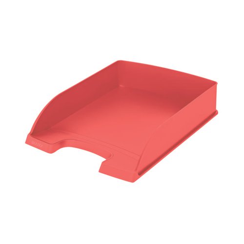 LEITZ RECYCLE LETTER TRAY PLUS A4 RED 52275020