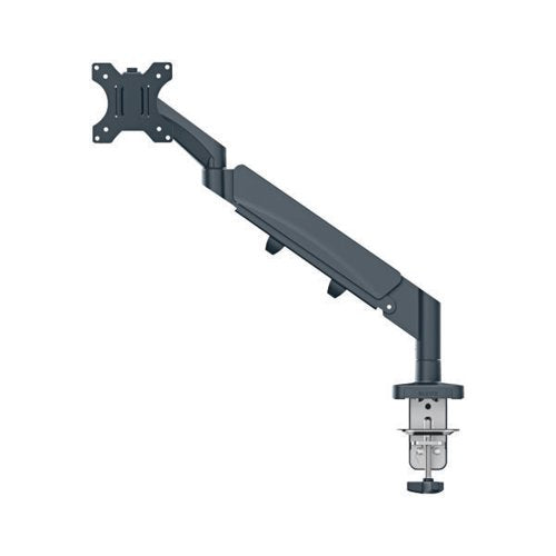 LEITZ ERGO SINGLE MONITOR ARM DARK GREY 64890089
