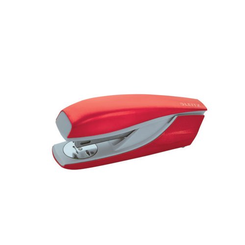 LEITZ WOW NEXXT STAPLER 30 SHEETS RED 55021026