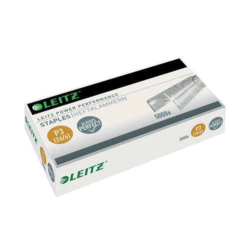 LEITZ P3 26/6 STAPLES (5000 PACK) 55721000