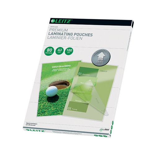 LEITZ ILAM PREMIUM LAMINATING POUCH A3 160 MICRON (PACK OF 1