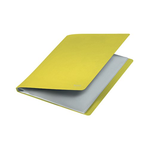LEITZ RECYCLE DISPLAY BOOK 20 POCKET A4 YELLOW (PACK OF 10)