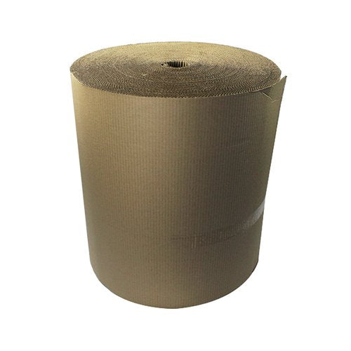 CORRUGATED PAPER ROLL RECYCLED KRAFT 650MMX75M SFCP-0650