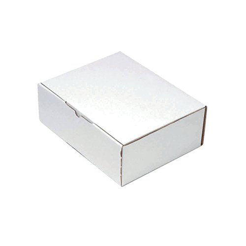MAILING BOX 260X175X100MM WHITE (25 PACK) PPAK-KING09-D