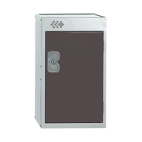 ONE COMPARTMENT QUARTO LOCKER 300X300X511MM DARK GREY DOOR M