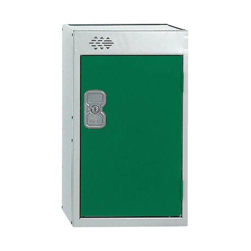 ONE COMPARTMENT QUARTO LOCKER 300X300X511MM GREEN DOOR MC000