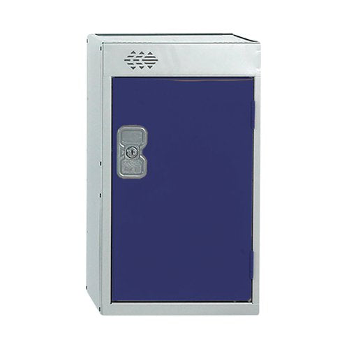 ONE COMPARTMENT QUARTO LOCKER 300X450X511MM BLUE DOOR MC0007