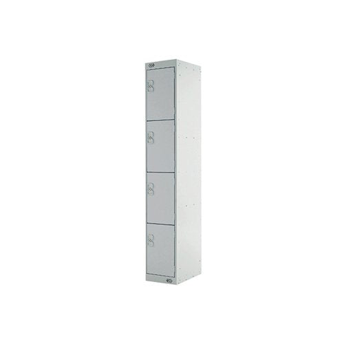 FOUR COMPARTMENT EXPRESS STANDARD LOCKER 300X450X1800MM LIGH