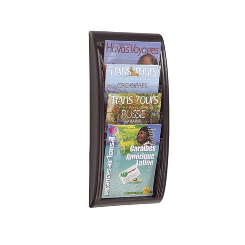 FAST PAPER QUICK FIT SYSTEM WALL DISPLAY 4XA4 BLACK F406101