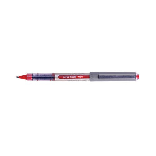 UNI-BALL EYE UB-157 ROLLERBALL PEN MEDIUM RED (PACK OF 12) 9