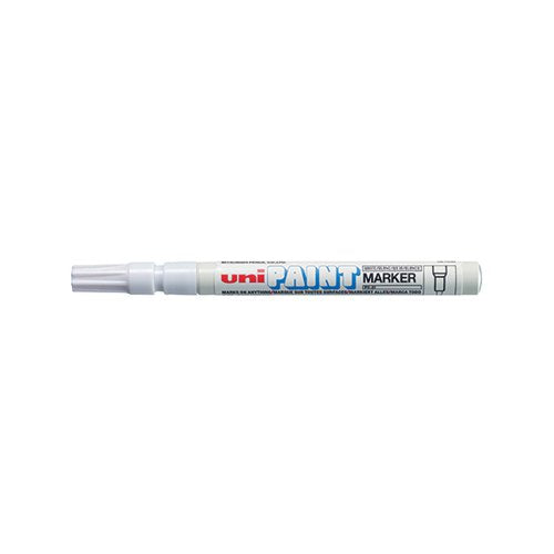 UNI-BALL UNIPAINT PX21 PAINT MARKER FINE WHITE (12 PACK) 124