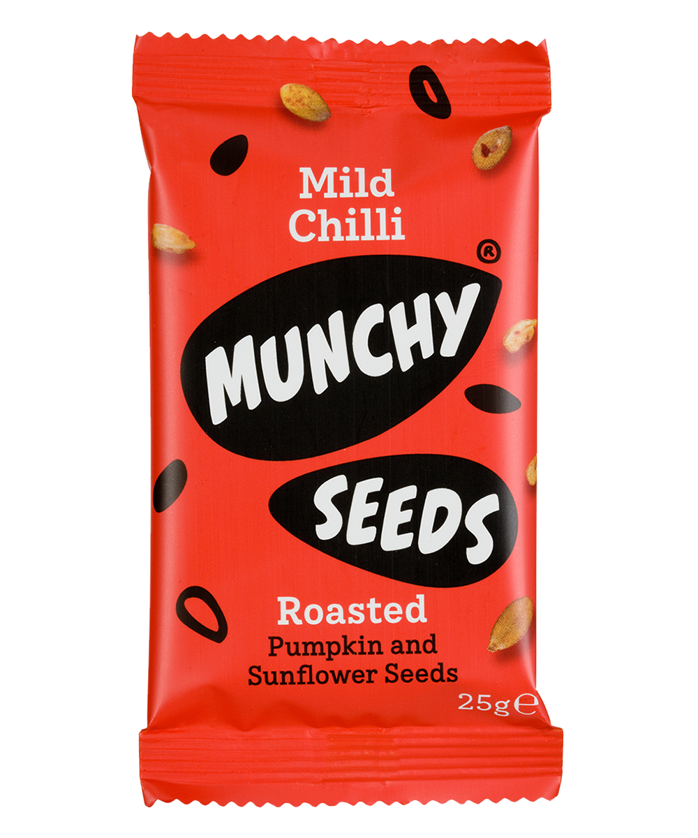 MUNCHY SEEDS MILD CHILLI (25g) x 12