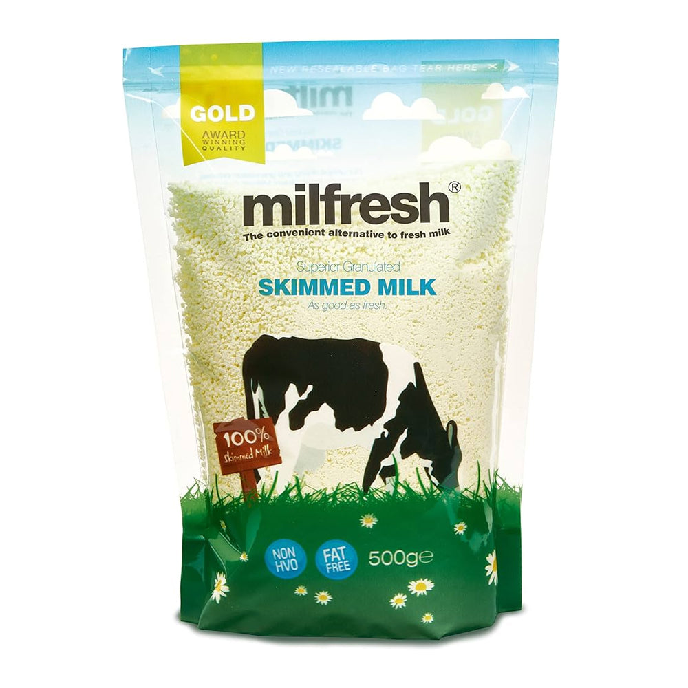 MILFRESH GOLD GRANULATED SKIMMED MILK (500g) x 10