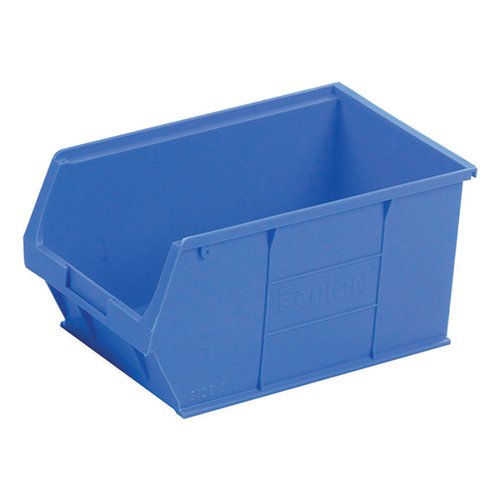 BARTON SMALL PARTS CONTAINER 12.8 LITRE BLUE (PACK OF 10) 10