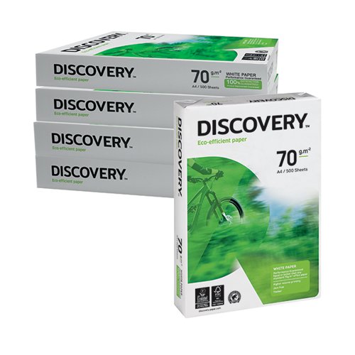 DISCOVERY A4 70GSM WHITE PAPER (PACK OF 2500) 59912