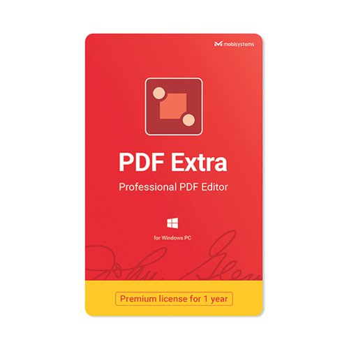 MOBISYSTEMS PDF EXTRA SOFTWARE LICENCE PACK PDFE