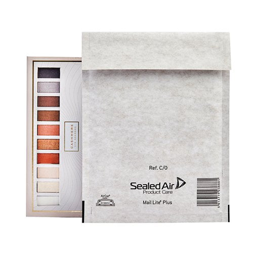 MAIL LITE + BUBBLE LINED POSTAL BAG SIZE C/0 150X210MM OYSTE