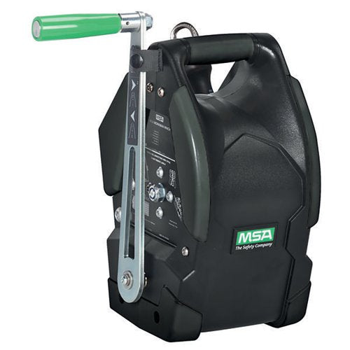 MSA WORKMAN WINCH 15M GALVANISED CABLE BLACK MSA10153829