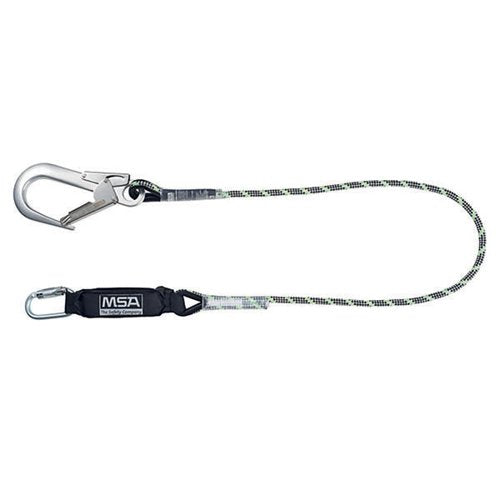MSA 1.8M KERNMANTEL ENERGY ABSORBING LANYARD CHROME MSA10185