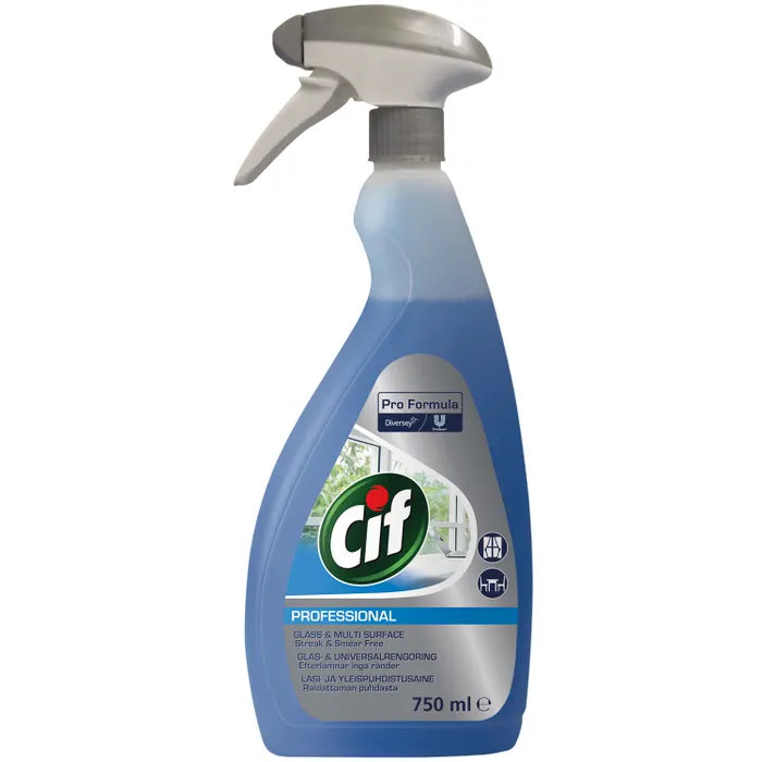 CIF PROFESSIONAL MULTI SURFACE SPRAY (750ml) x 6