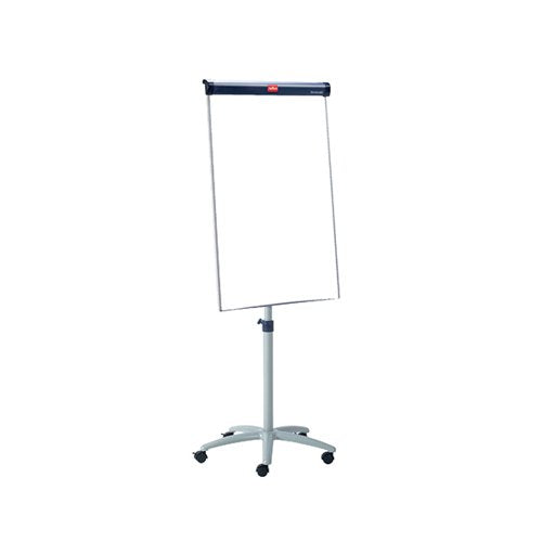NOBO BARRACUDA MOBILE FLIPCHART AND DRYWIPE EASEL DARK BLUE