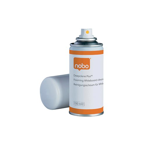 NOBO DEEPCLENE PLUS FOAMING WHITEBOARD CLEANER 150ML 3453840