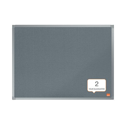 NOBO ESSENCE FELT NOTICE BOARD 1200 X 900MM GREY 1915206