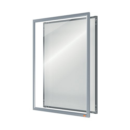 NOBO A3 POSTER FRAME ANODISED CLIP WALL MOUNTABLE SILVER 191