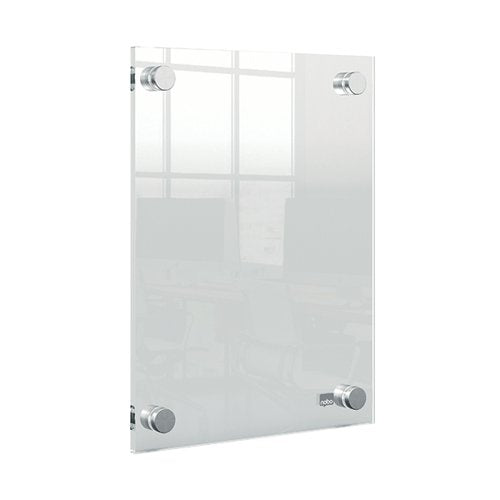 NOBO A5 ACRYLIC WALL MOUNTED POSTER FRAME CLEAR 1915592