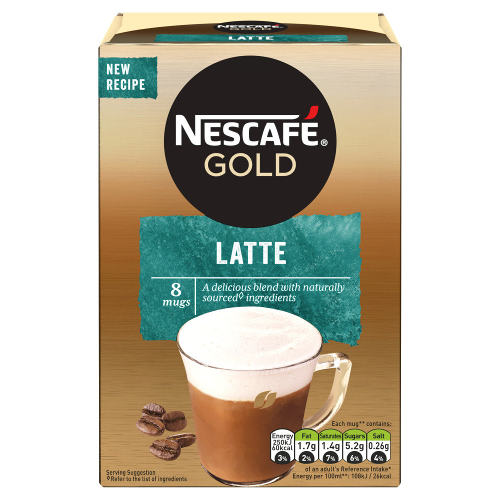 NESCAFE LATTE SACHETS 40 x 18g