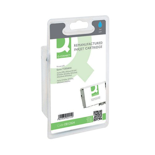 Q-CONNECT EPSON T1292 REMANUFACTURED INKJET CARTRIDGE CYAN T