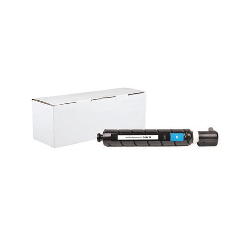 REMANUFACTURED TONER CARTRIDGE CYAN COMPATIBLE WITH CANON C-