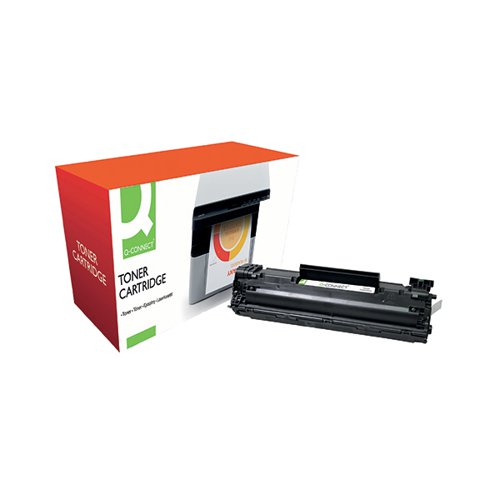 Q-CONNECT COMPATIBLE TONER CARTRIDGE BLACK FOR HP CB435A CB4